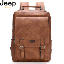 Charger l&#39;image dans la galerie, sac a dos - backpack - jeep - aventure - brun